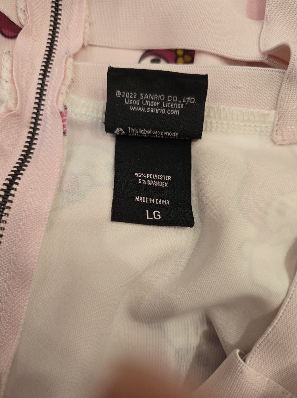 My Melody strappy suspender skirt Pink L - Picture 9 of 9